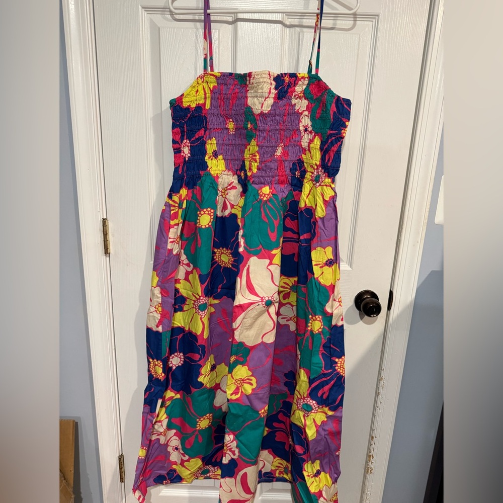 GAL Colorful Floral Sundress